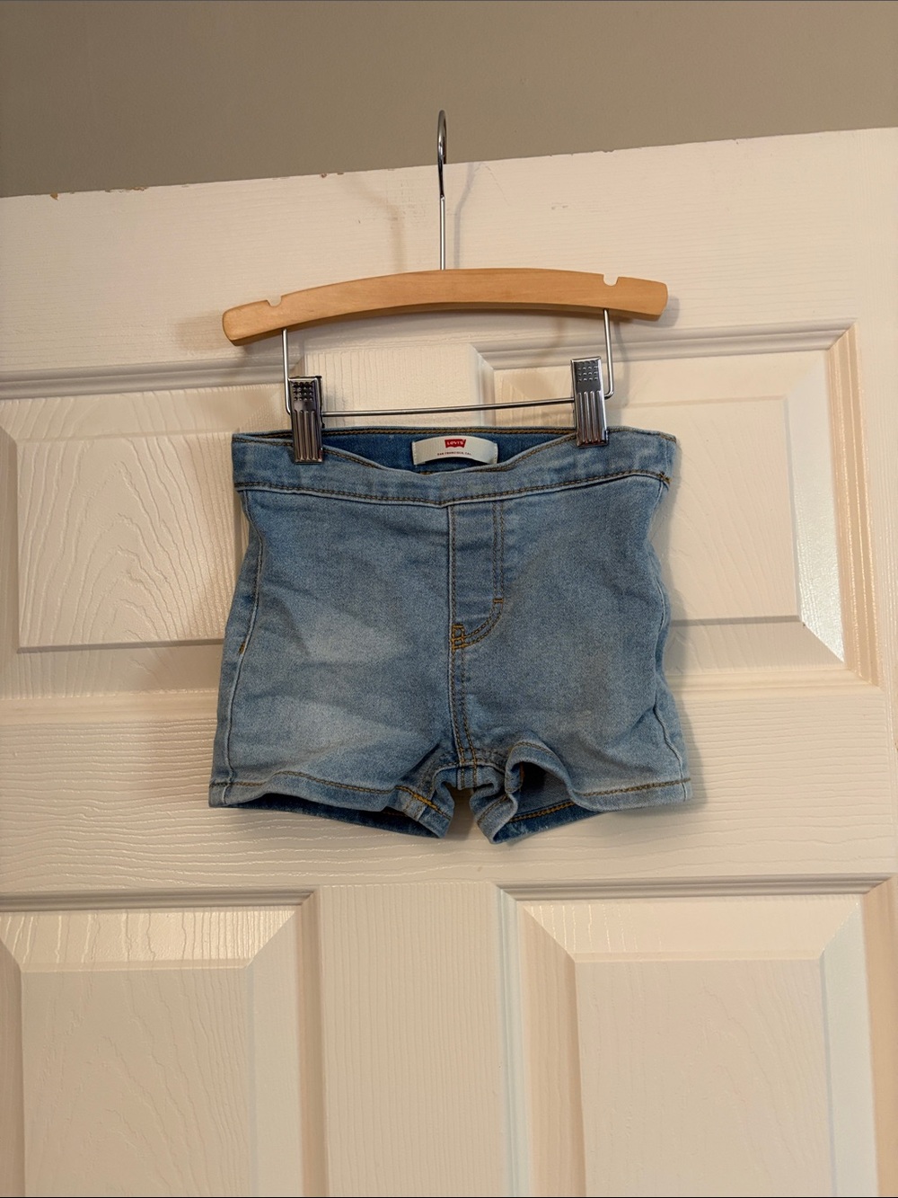 Levi's Light Wash Denim Girls' Shorts